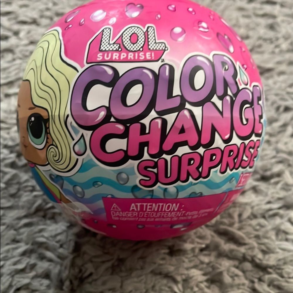 LOL Surprise Pink Color Change Surprise Ball Doll New NWT